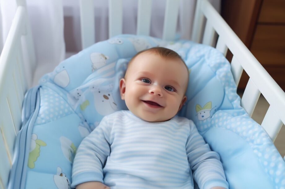 close-up-new-born-baby-bed